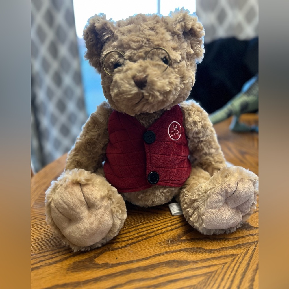 Helzberg Diamond 16" Stuffed Teddy Bear, I AM LOVED, 2010 Limited Edition.